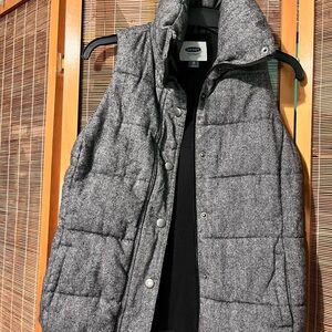 Gray Quilted Vest by Orvis